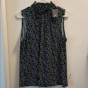 Adrianna Papell Turtleneck Tank